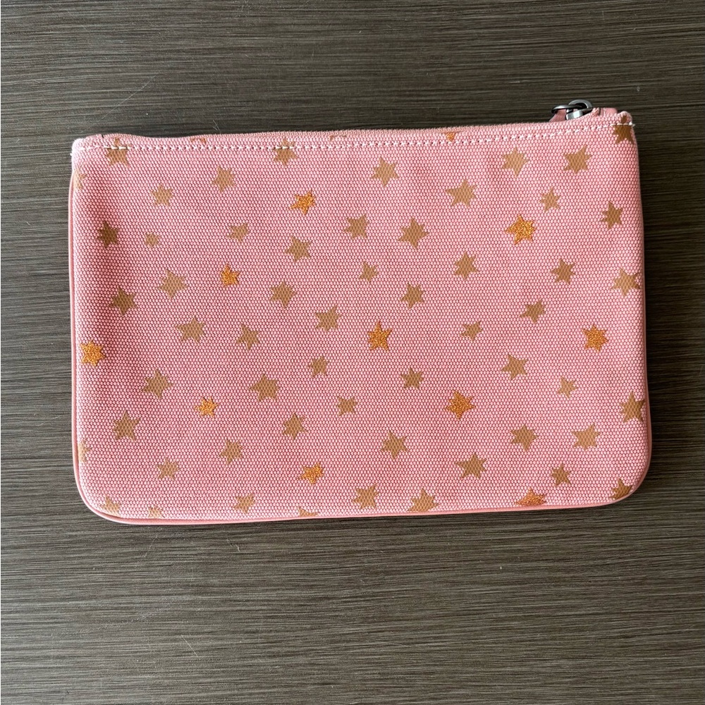 Coach 2017 Uni Turnlock Pouch 26 (Pink/Unicorn/Stars) - Picture 8 of 11